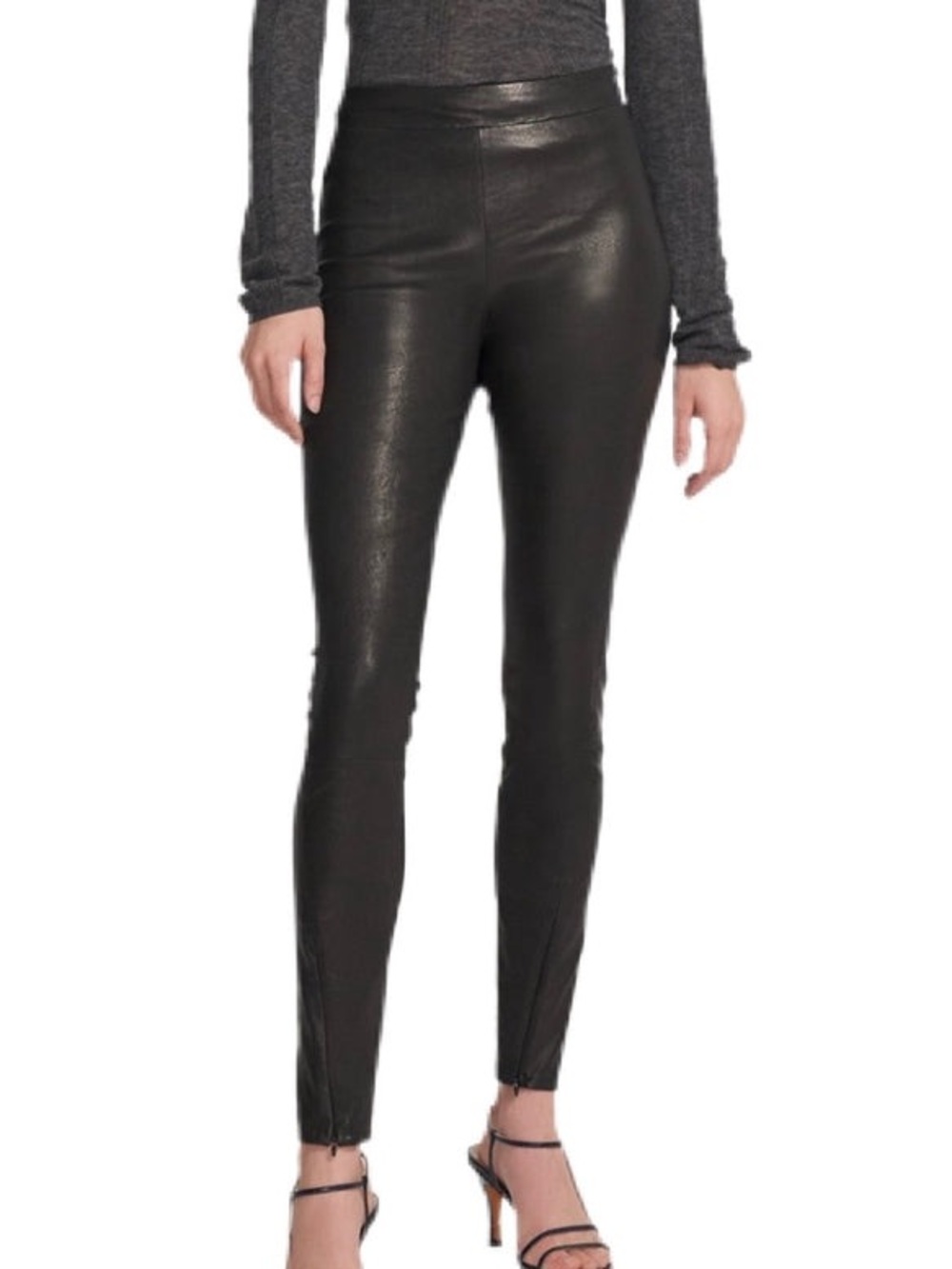 J Brand  pull-on Joseph 100% Lambskin Stretchy Pull On Trousers